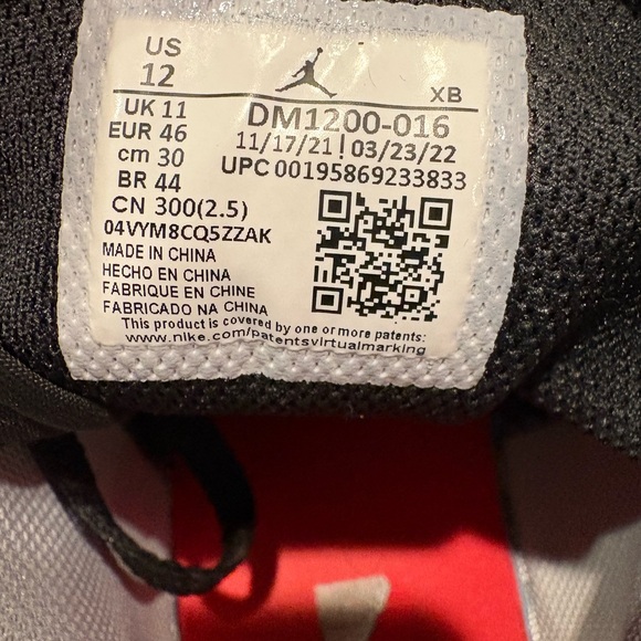 Nike Air Jordan 1 Mid SE “Elephant” Men’s Mens Size 12 - Picture 7 of 7